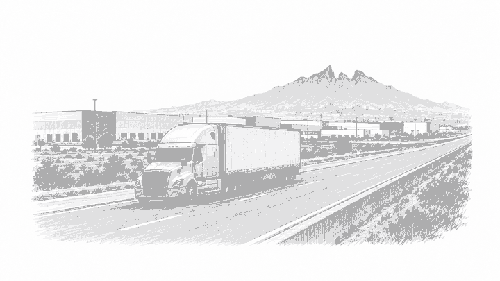 Illustration for: Canacar's Nuevo León Delegation Will Join Monday Freight Stoppage