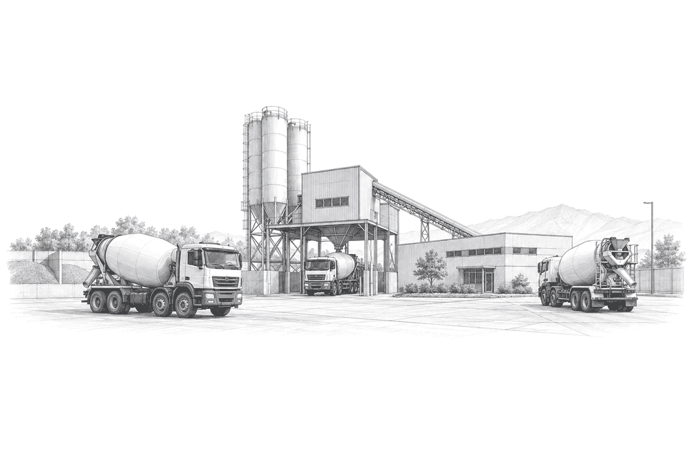Illustration for: Holcim Adds 27 Mixer Trucks to Monterrey Fleet