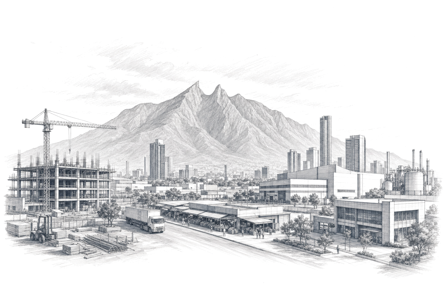 Illustration for: Nuevo León Economy Grew 1.4% in Q1, Three Times National Pace