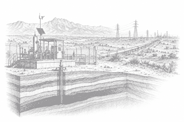 Illustration for: Nuevo León Gas Basin Stays Under Mexico’s Fracking Review