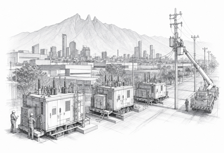 CFE Reports 79% Progress on Monterrey Grid Upgrades