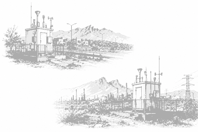 Illustration for: Nuevo León Adds Two Air-Monitoring Stations in Growth Corridors